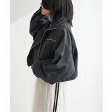 スタンドカラーショート丈ブルゾン | VENCE share style【WOMEN】 | 詳細画像6
