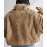 フェイクファーショート丈ブルゾン | VENCE share style【WOMEN】 | 詳細画像4 