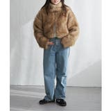 フェイクファーショート丈ブルゾン | VENCE share style【WOMEN】 | 詳細画像5 