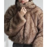 フェイクファーショート丈ブルゾン | VENCE share style【WOMEN】 | 詳細画像11 