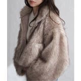 フェイクファーショート丈ブルゾン | VENCE share style【WOMEN】 | 詳細画像16 