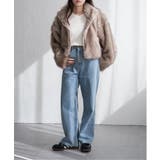 フェイクファーショート丈ブルゾン | VENCE share style【WOMEN】 | 詳細画像17 