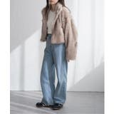 フェイクファーショート丈ブルゾン | VENCE share style【WOMEN】 | 詳細画像18 