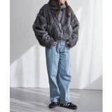 フェイクファーショート丈ブルゾン | VENCE share style【WOMEN】 | 詳細画像25 