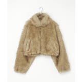 フェイクファーショート丈ブルゾン | VENCE share style【WOMEN】 | 詳細画像27 