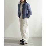 シアーダンボールデニムプリントGジャン | VENCE share style【WOMEN】 | 詳細画像8 