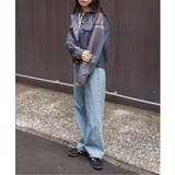 シアーダンボールデニムプリントGジャン | VENCE share style【WOMEN】 | 詳細画像14 