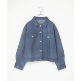 シアーダンボールデニムプリントGジャン | VENCE share style【WOMEN】 | 詳細画像17 