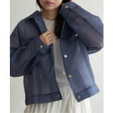 シアーダンボールデニムプリントGジャン | VENCE share style【WOMEN】 | 詳細画像5 