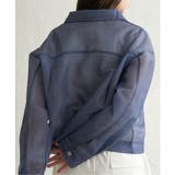 シアーダンボールデニムプリントGジャン | VENCE share style【WOMEN】 | 詳細画像7 