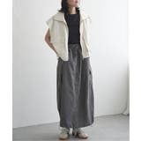 パールタフタスタンドベスト | VENCE share style【WOMEN】 | 詳細画像6