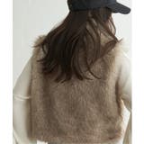フェイクファーショート丈ジレ | VENCE share style【WOMEN】 | 詳細画像12 