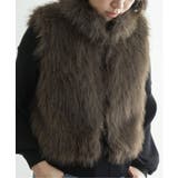 フェイクファーショート丈ジレ | VENCE share style【WOMEN】 | 詳細画像16 