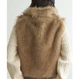 フェイクファーショート丈ジレ | VENCE share style【WOMEN】 | 詳細画像21 