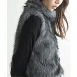 フェイクファーショート丈ジレ | VENCE share style【WOMEN】 | 詳細画像24 