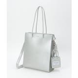 シルバー | A4サイズバッグ付きトート | VENCE share style【WOMEN】