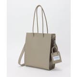 グレイ | A4サイズバッグ付きトート | VENCE share style【WOMEN】