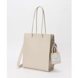 ベージュ | A4サイズバッグ付きトート | VENCE share style【WOMEN】