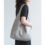 ヴィンテージ合皮ラウンドトートバッグ | VENCE share style【WOMEN】 | 詳細画像3 