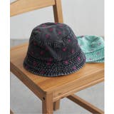 ブラック | バタフライデニムハット | VENCE share style【WOMEN】