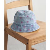 サックスブルー | バタフライデニムハット | VENCE share style【WOMEN】