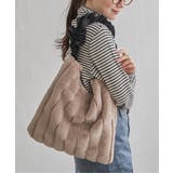 ベージュ | フリルハンドルエコファートートバッグ | Lbc with Life