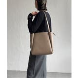 合皮ミドルトートバッグ | Lbc with Life | 詳細画像7 