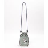 ライトグレー | アニマル刺繍コードショルダーバッグ | Lbc with Life