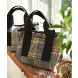 ツイード仕切り持ち手ミニトートバッグ | Lbc with Life | 詳細画像10 