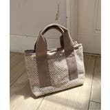 ツイード仕切り持ち手ミニトートバッグ | Lbc with Life | 詳細画像14 