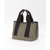 ツイード仕切り持ち手ミニトートバッグ | Lbc with Life | 詳細画像24 