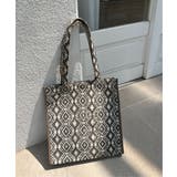 ジャガードA4ロゴトートバッグ | Lbc with Life | 詳細画像11 