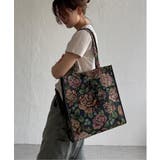 ジャガードA4ロゴトートバッグ | Lbc with Life | 詳細画像1 