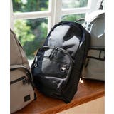 ブラック | 撥水ナイロン9ポケットリュック | Lbc with Life