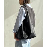 洗える合皮三角マチありショルダーバッグ | Lbc with Life | 詳細画像1 