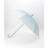 サックスブルー | グラデーションビニール傘 長傘 雨傘 | Lbc with Life