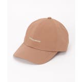ブラウン | ツイルロゴ刺繍キャップ | Lbc with Life