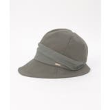 洗える綿麻混タック入りキャスケット | Lbc with Life | 詳細画像3 