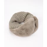 ミディアムグレー | エコファーMIXスヌード | Lbc with Life