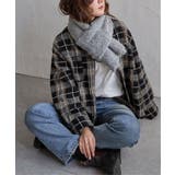 ウール混MIXツイードマフラー | Lbc with Life | 詳細画像9