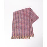 レッド | MIX織 細幅マフラー | Lbc with Life