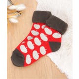 レッド | 裏起毛 ソックスアップル | Lbc with Life