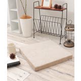 ベロアコンビシートクッション スクエア H4cm | Lbc with Life | 詳細画像1