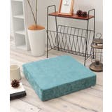 ベロアコンビシートクッション スクエア H8cm | Lbc with Life | 詳細画像1 