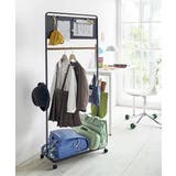 ブラック | 【WEB限定】tower パネル付きハンガーラック タワー | Lbc with Life