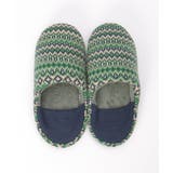 グリーン | ニットルームシューズ 25 | Lbc with Life
