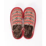 レッド | ニットスリッパ 25 | Lbc with Life