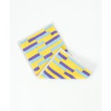 イエロー | Otta オッタ シマキカ柄2つ折りハンカチ | Lbc with Life