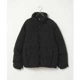 ブラック | スタンドパデッドキルトジャケット | VENCE share style【MEN】