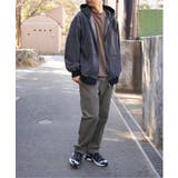 デニム・キャンバスフルジップパーカー | VENCE share style【MEN】 | 詳細画像8 